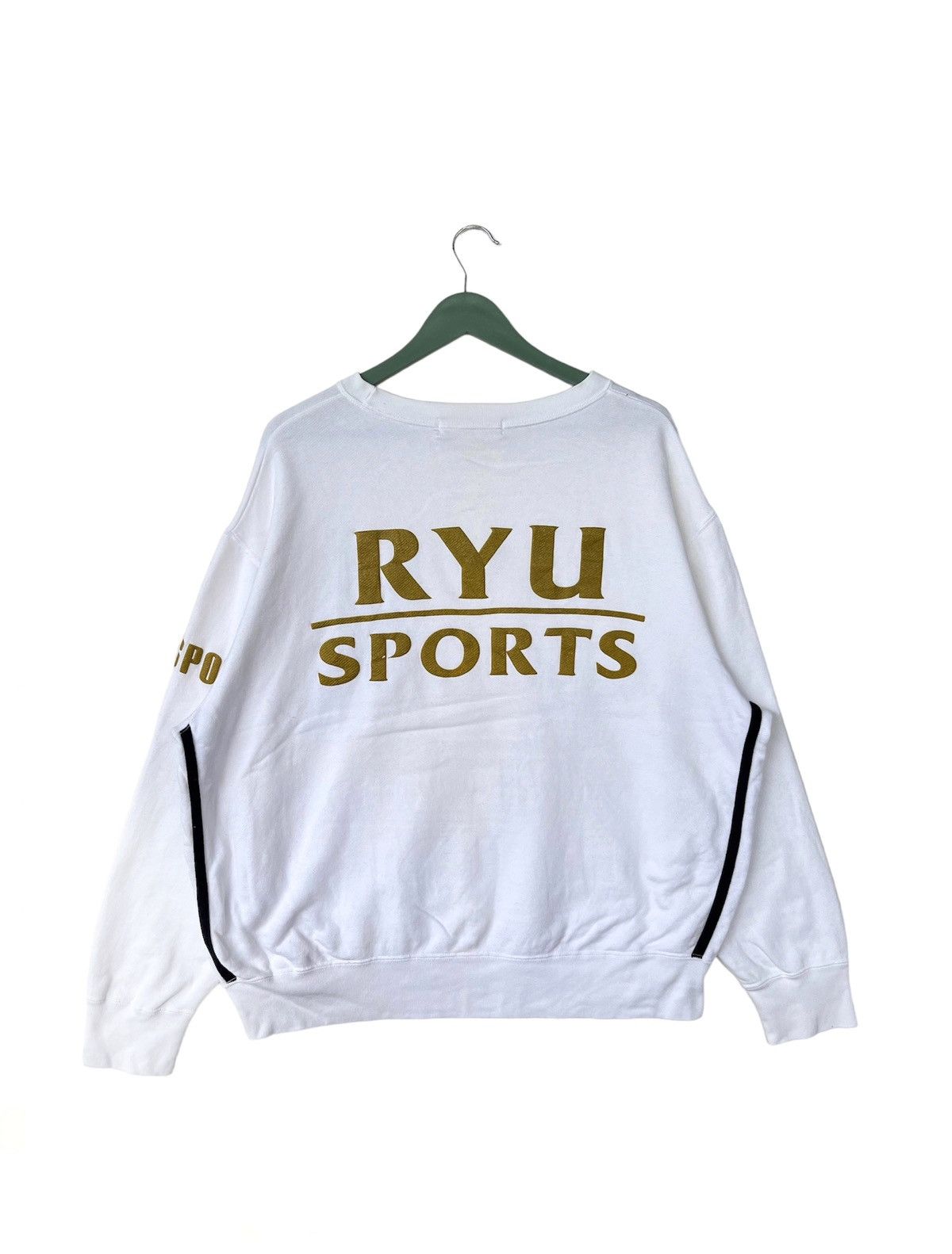 Vintage Vintage Ryu Sports Pockets Sweatshirt Size US M / EU 48-50 / 2 - 2 Thumbnail
