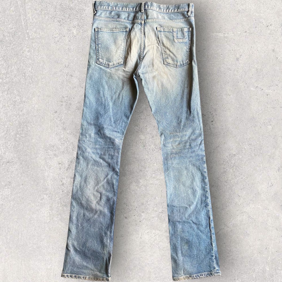 N.Hoolywood N.Hoolywood Distress Bootcut Stretch Denim Size US 30 / EU 46 - 6 Thumbnail