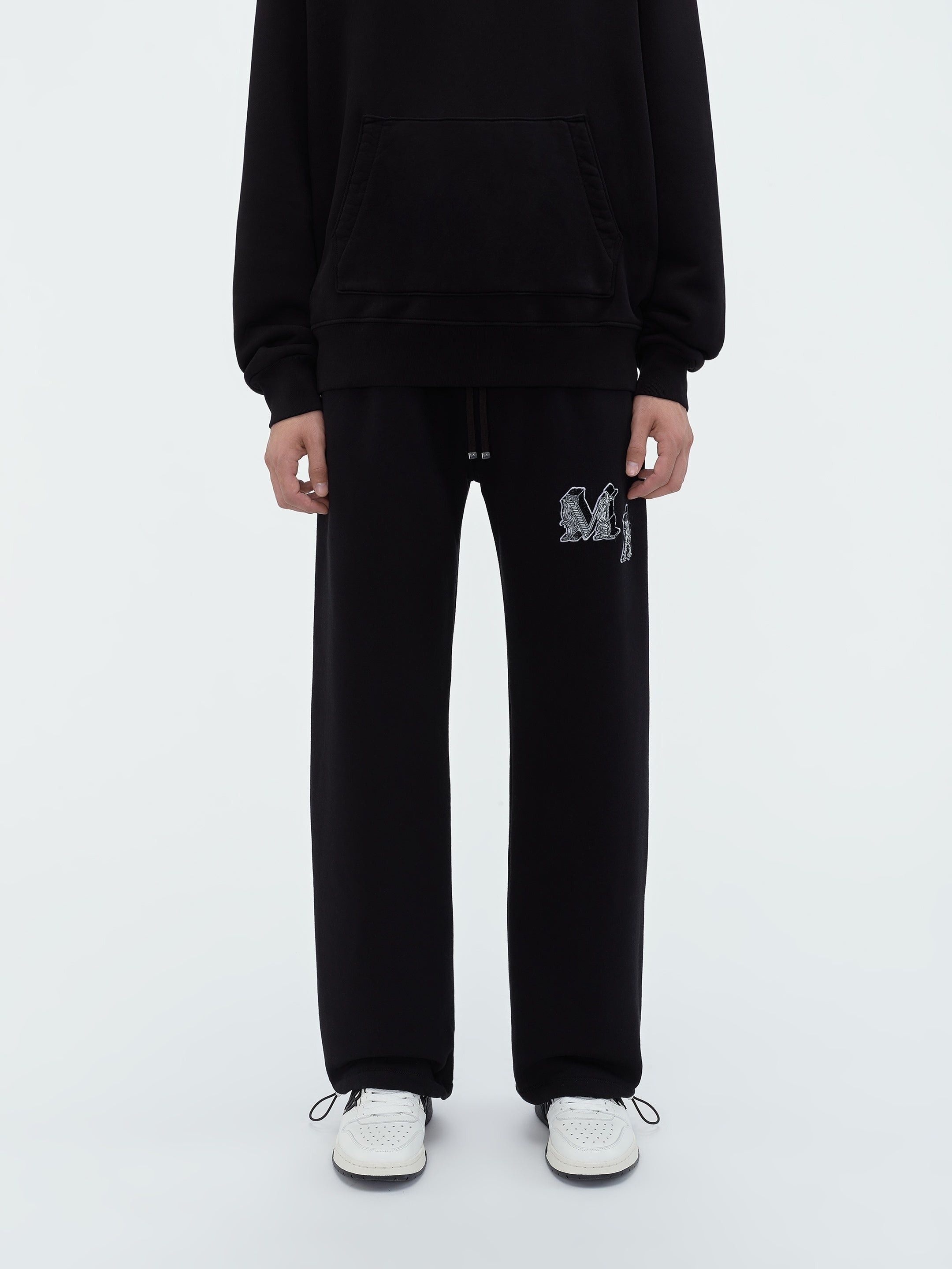 Amiri o1s1wg110425 Angel Sweatpants & Joggers in Black Size US 32 / EU 48 - 3 Thumbnail