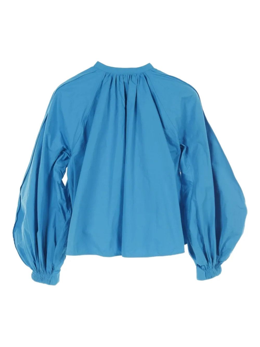 Jil Sander o1y1025 Solid Color Shirt in Azure Size L / US 10 / IT 46 - 2 Thumbnail