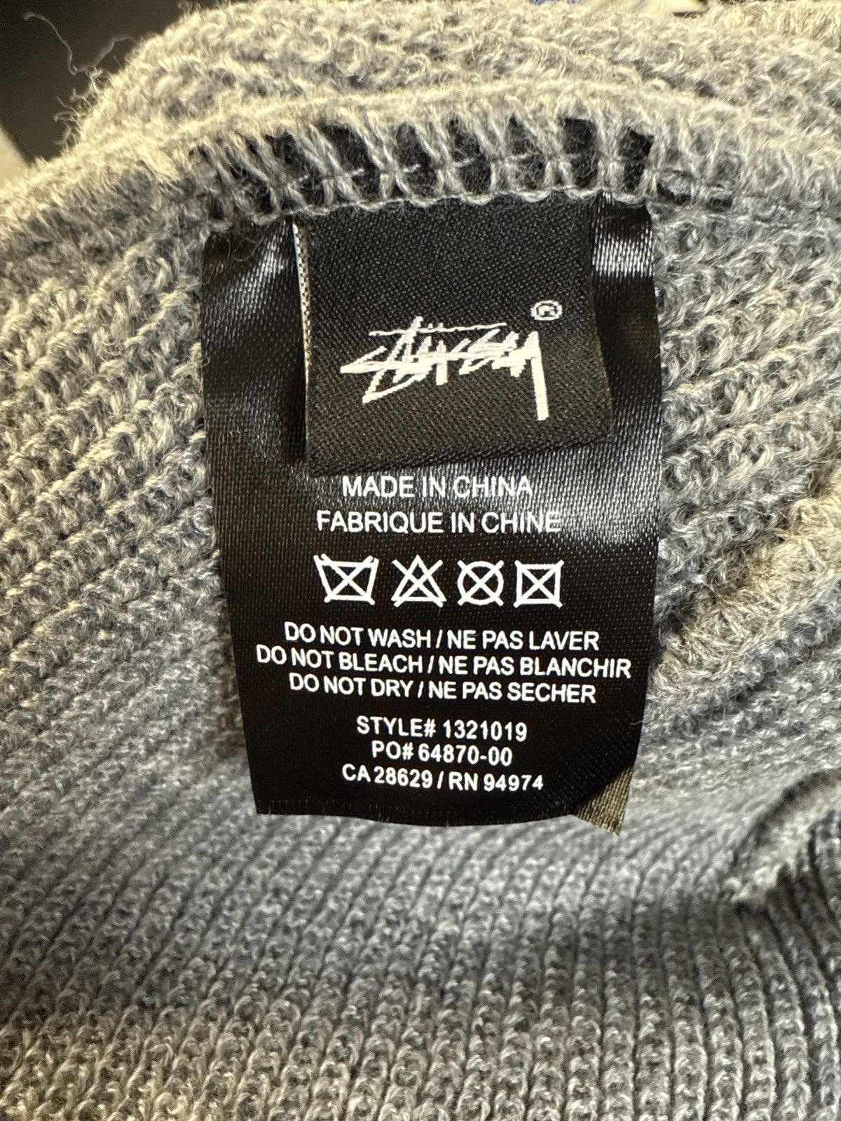 Stussy Stüssy Basic Cuff Beanie Size ONE SIZE - 3 Thumbnail