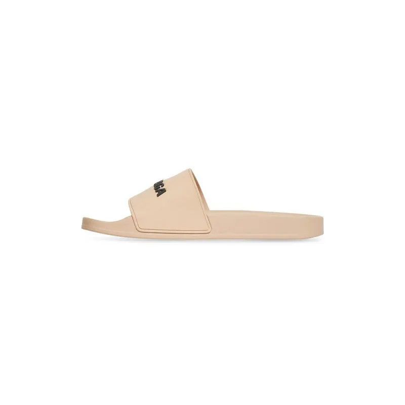 Balenciaga o1mt1gz0825 Size: 27 / KIDS - Pool Slide Sandals in Beige Size US 5 / EU 37 - 4 Thumbnail