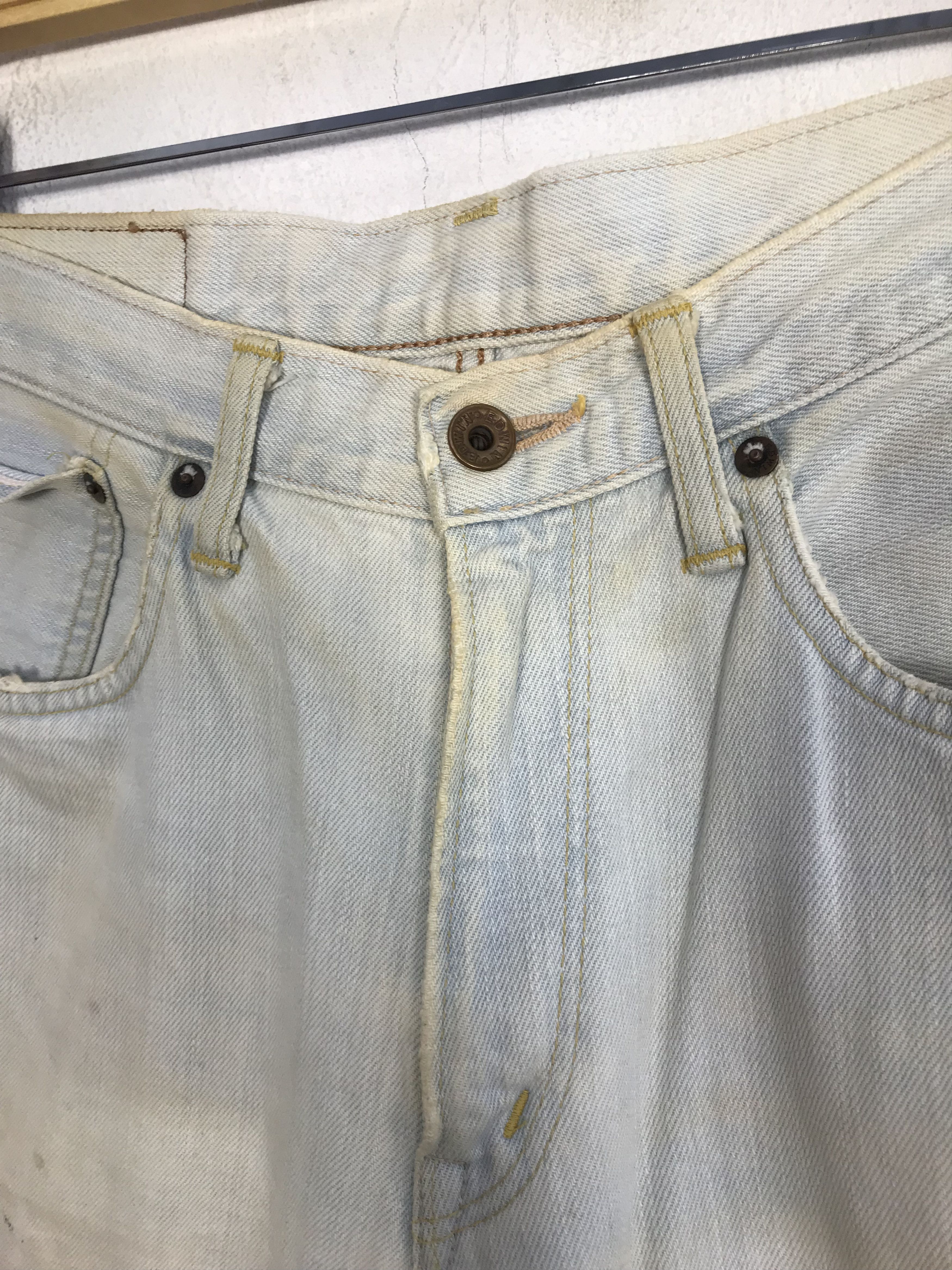 Edwin × Japanese Brand Vintage Edwin 505zx Selvedge Workwear Denim Style Size US 31 - 10 Thumbnail