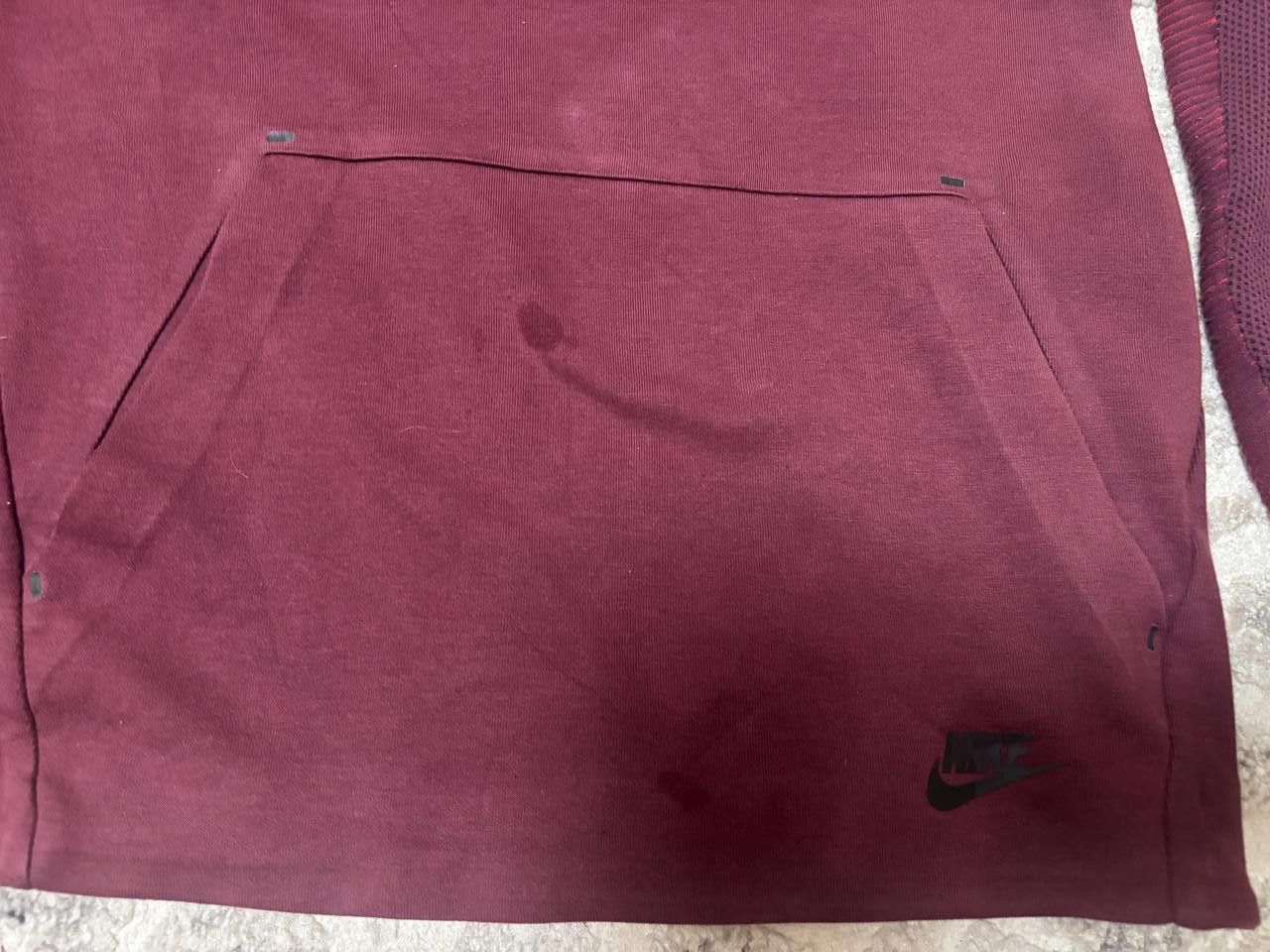 Nike Nike Tech Fleece Half Zip Hoodie Burgundy Men’s Size M Size US M / EU 48-50 / 2 - 8 Thumbnail