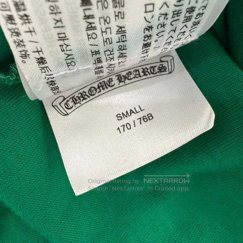 Chrome Hearts CHROME HEARTS Size S Green Phantom Cross Long Sleeve Size US S / EU 44-46 / 1 - 4 Thumbnail