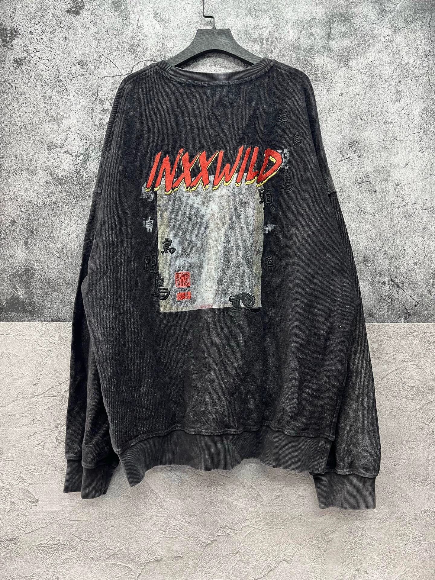 Other INXX Embroidered Bird Head Knit Sweatshirt L Size US L / EU 52-54 / 3 - 2 Thumbnail