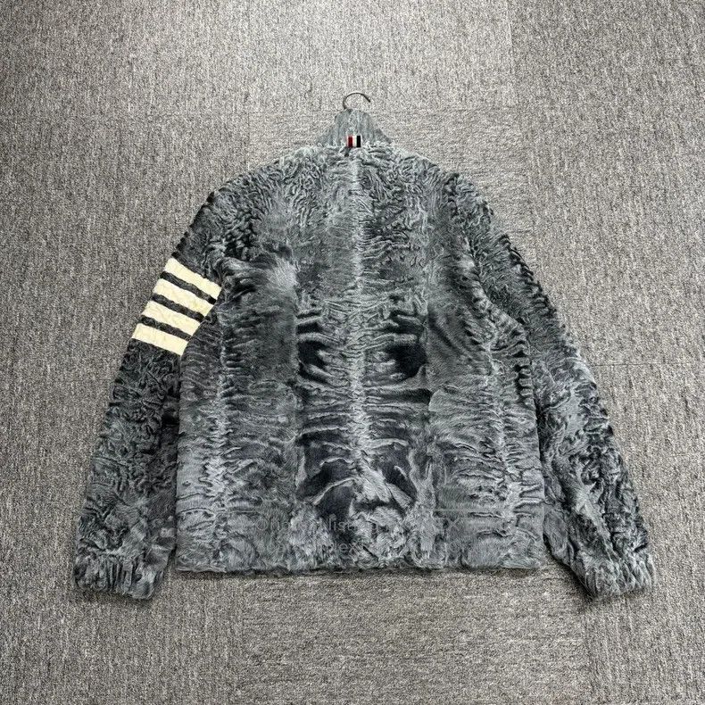 Thom Browne Thom Browne Lamb Leather Jacket Size US XS / EU 42 / 0 - 2 Thumbnail