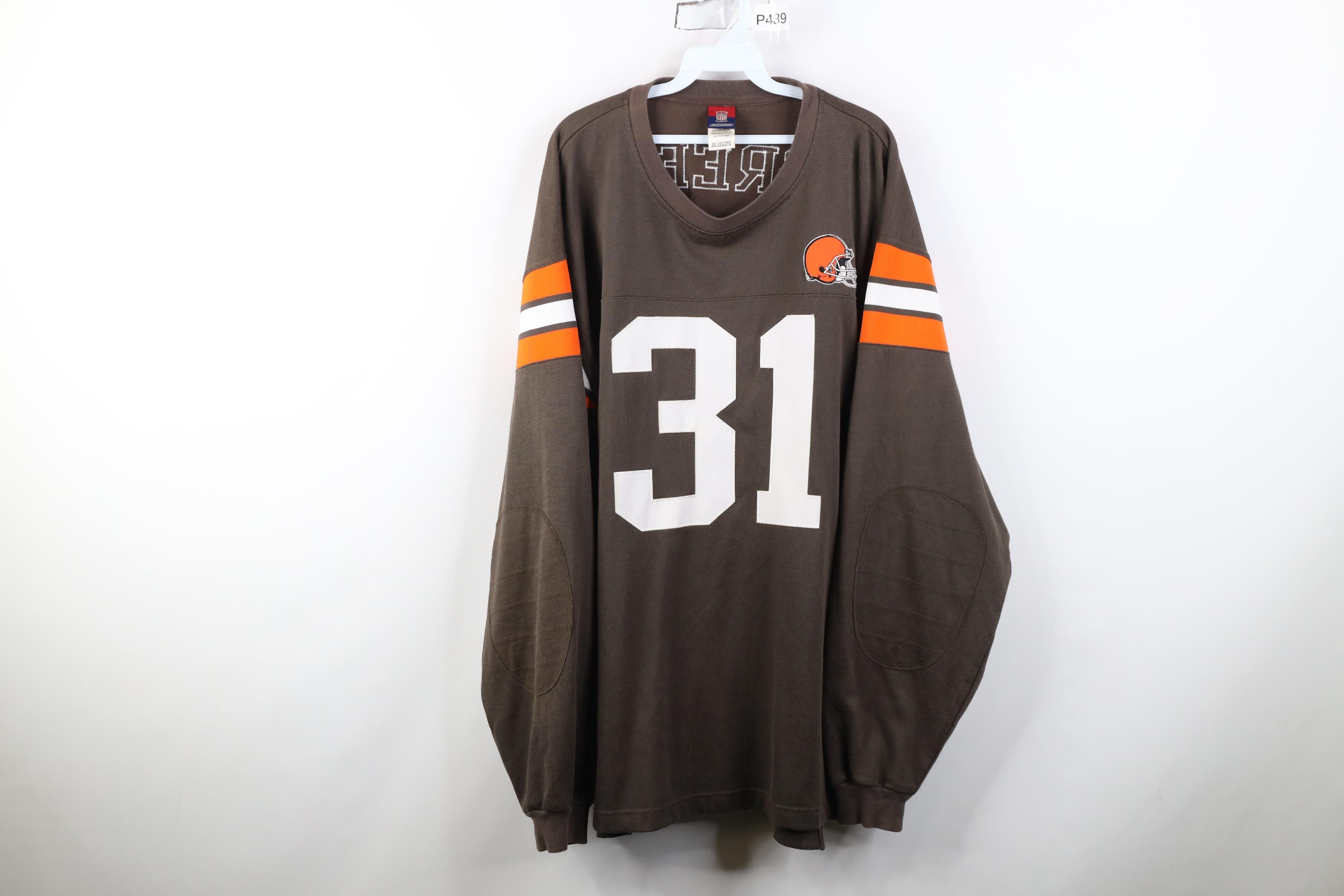 Reebok Vintage Reebok Cleveland Browns Football Jersey T-Shirt Size US XXL / EU 58 / 5 - 1 Thumbnail