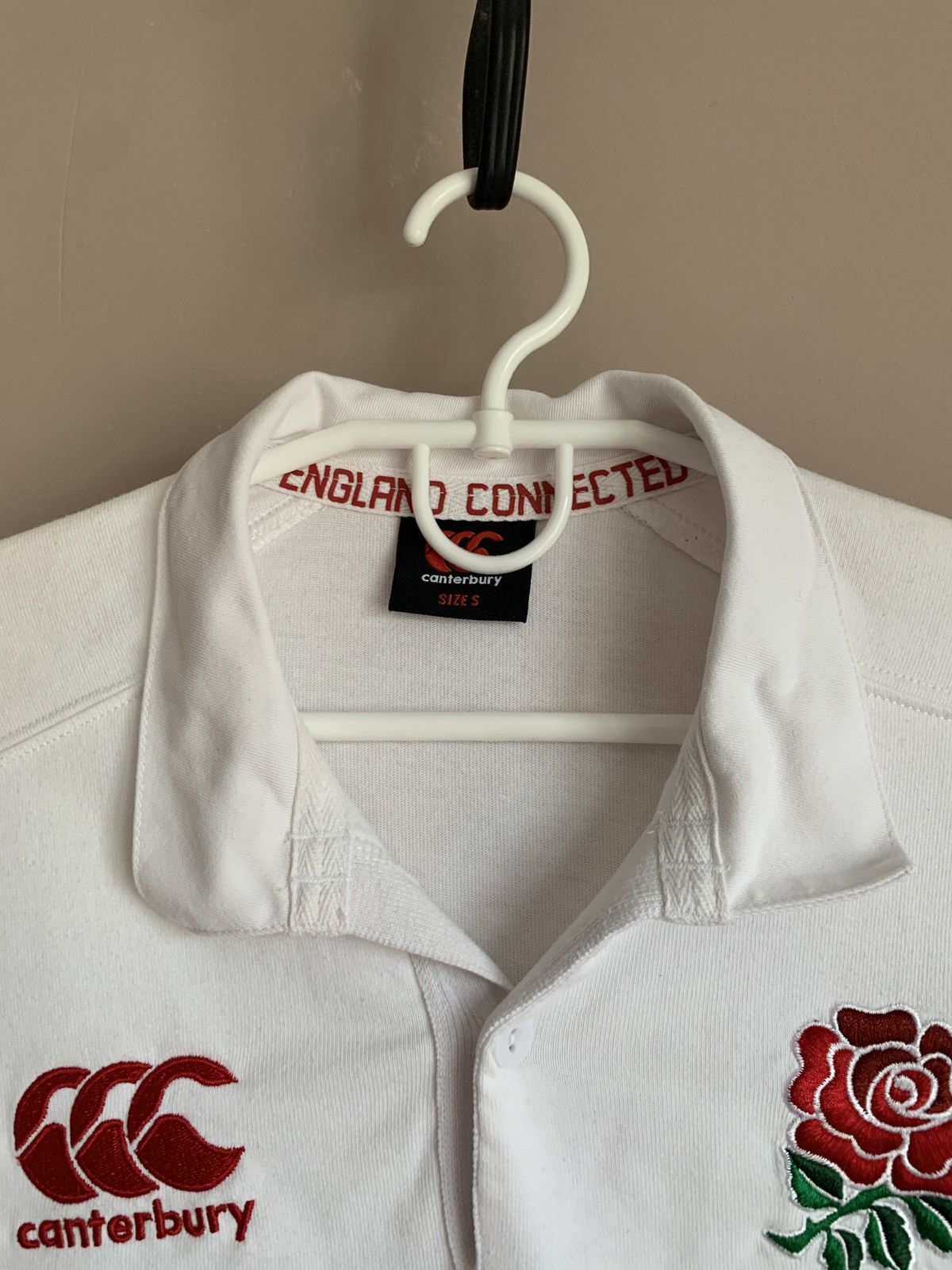 Canterbury of New Zealand England 2015 Rugby Union Long Sleeve Shirt Canterbury Size S Size US S / EU 44-46 / 1 - 5 Thumbnail