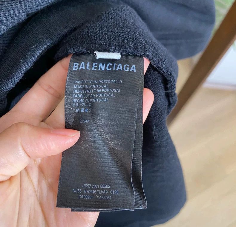 Balenciaga Balenciaga Underline slogan logo black hoodie size S 99 ne Size US S / EU 44-46 / 1 - 4 Thumbnail