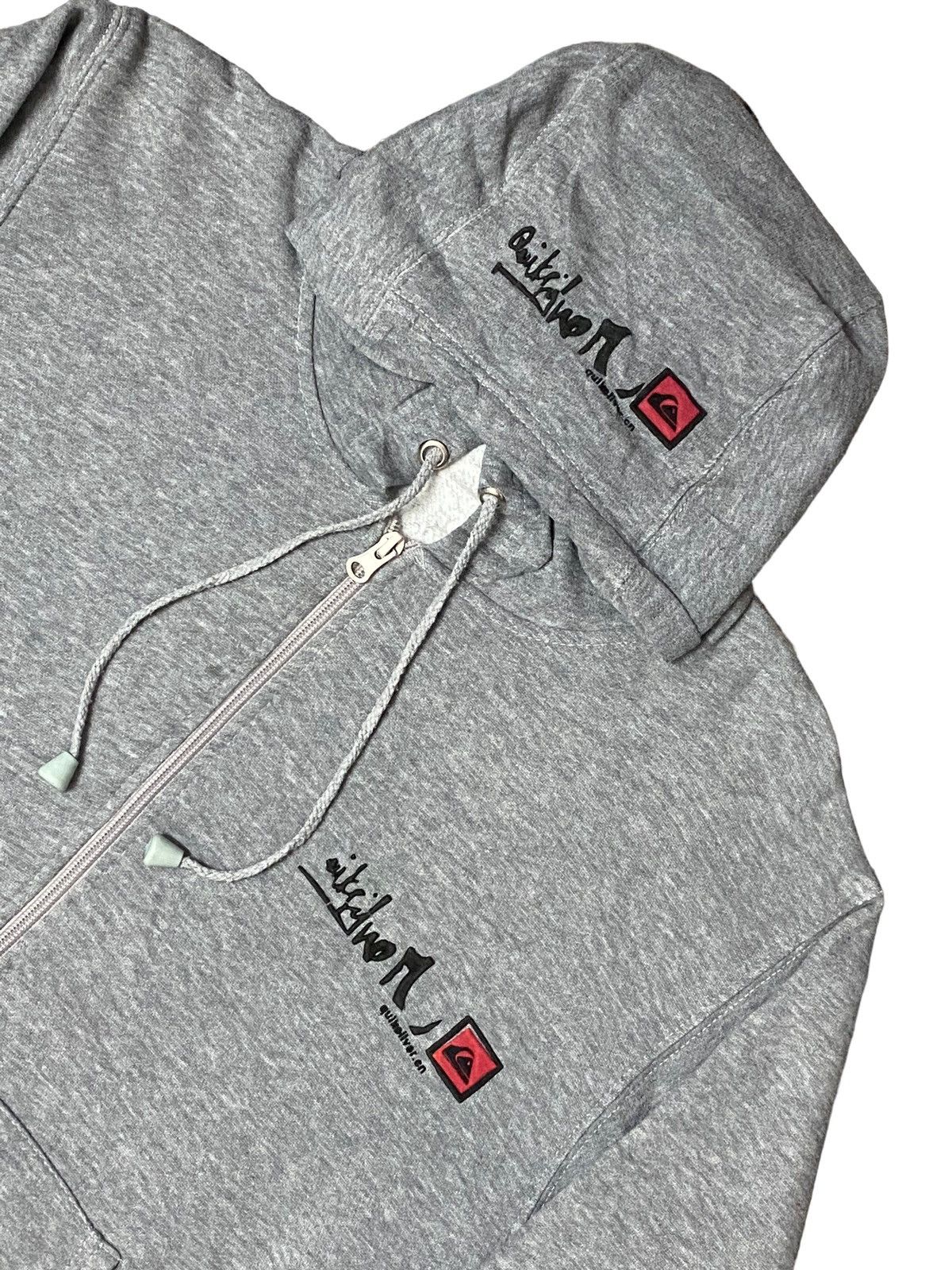 Quiksilver VINTAGE TULTEX X QUIKSILVER SURFING HOODIES GRAY Size US M / EU 48-50 / 2 - 4 Thumbnail