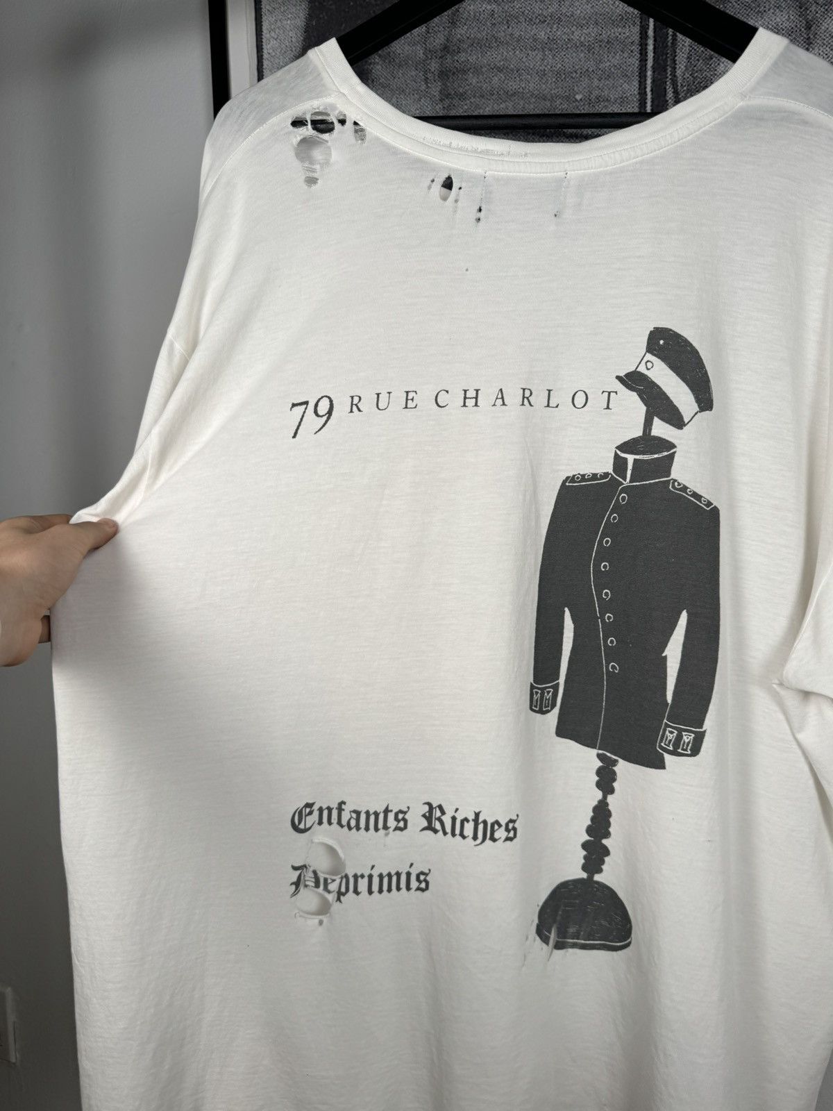 Enfants Riches Deprimes RARE🚭 SS2020 CANCELLED MISPRINT "DEPRIMIS" STORE OPENING TEE Size US XL / EU 56 / 4 - 5 Thumbnail
