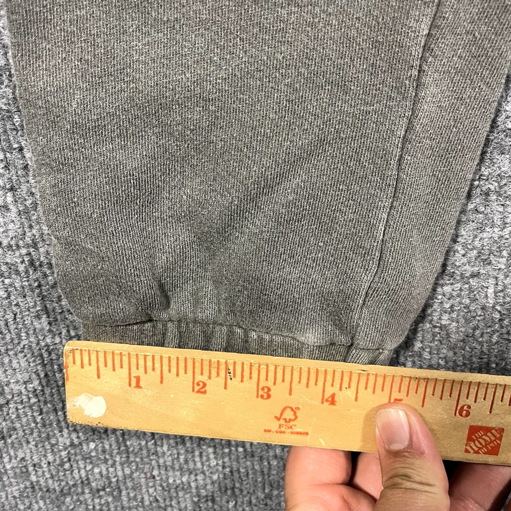 Vintage VINTAGE Joah Brown Oversized Jogger Washed Gray Drawstring Sweatpants XS/S Size 26" / US 2 / IT 38 - 5 Thumbnail