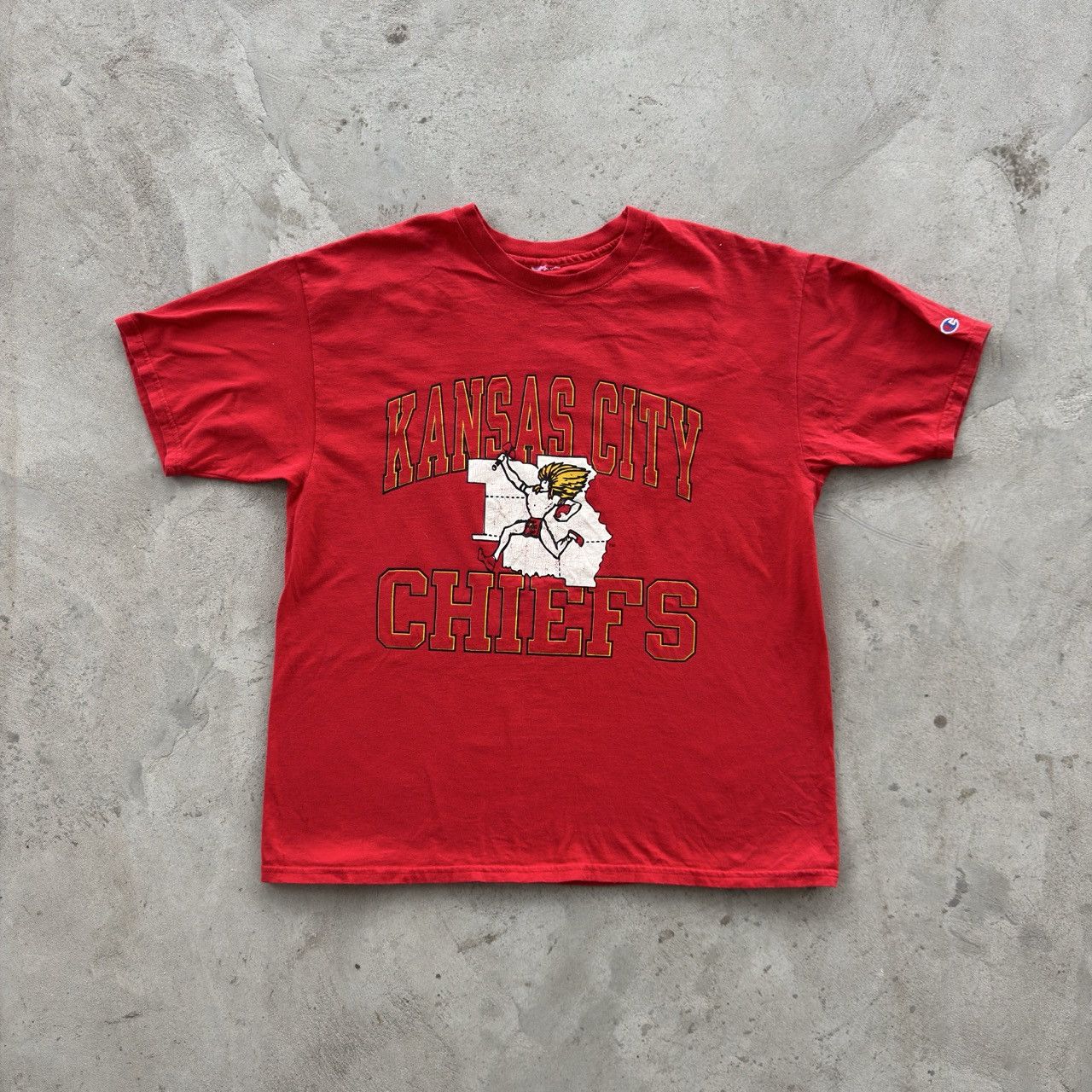 Champion Vintage Champion Kansas City Chiefs T Shirt NFL Fan Apparel Size US XL / EU 56 / 4 - 1 Thumbnail