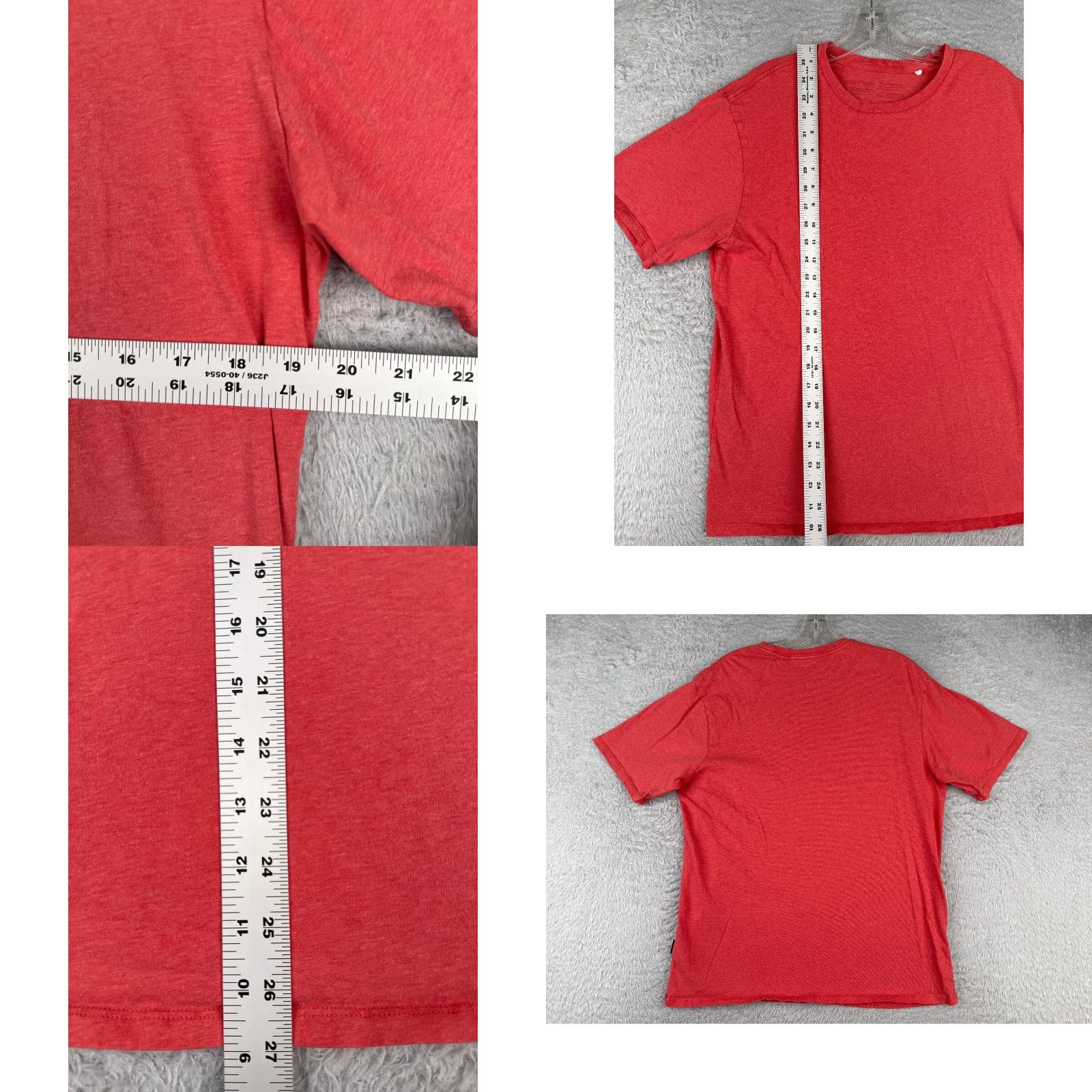 Patagonia Patagonia Shirt Men M Red Short Sleeve Crew Neck 100% Cotton Logo Outdoor All Seasons Mens Size US M / EU 48-50 / 2 - 8 Thumbnail