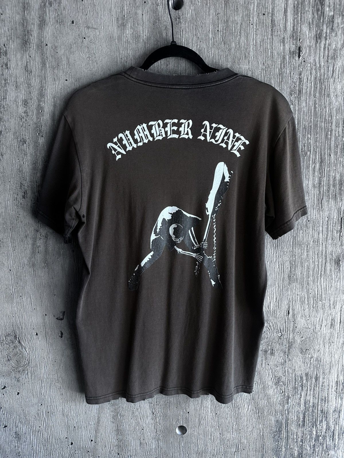 Number (N)ine × Takahiromiyashita The Soloist. NUMBER (N)INE "THE CLASH" DOUBLE SKULL TEE - SS04 Size US M / EU 48-50 / 2 - 3 Thumbnail