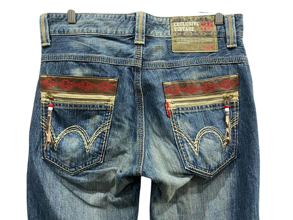 Edwin × Vintage Vintage EDWIN XV Blue Jeans Size US 34 / EU 50 - 9 Thumbnail