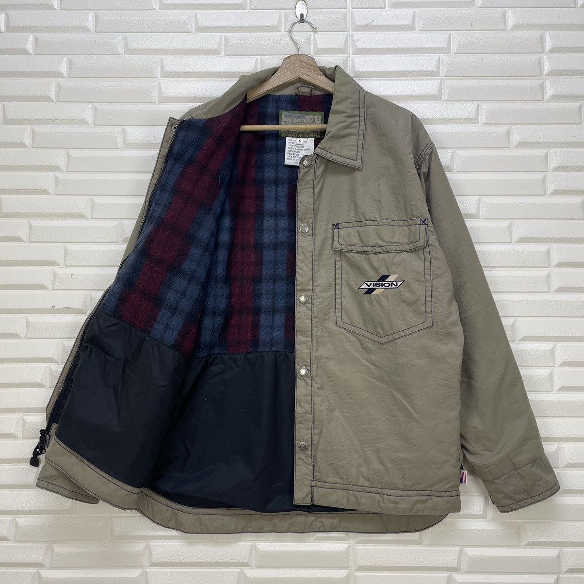 Vintage × Vision Streetwear Japanese Brand Vision Streetwear Jacket Size US M / EU 48-50 / 2 - 2 Thumbnail