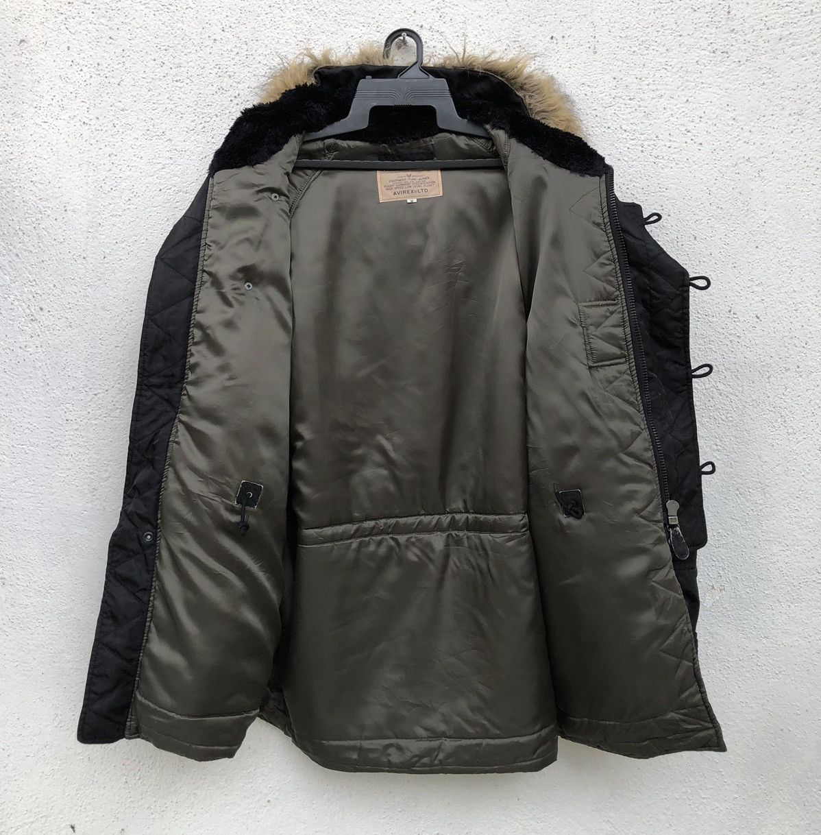 Avirex Vintage Avirex N-3B Military Parka Nylon Hoodie Jacket Size US M / EU 48-50 / 2 - 13 Thumbnail