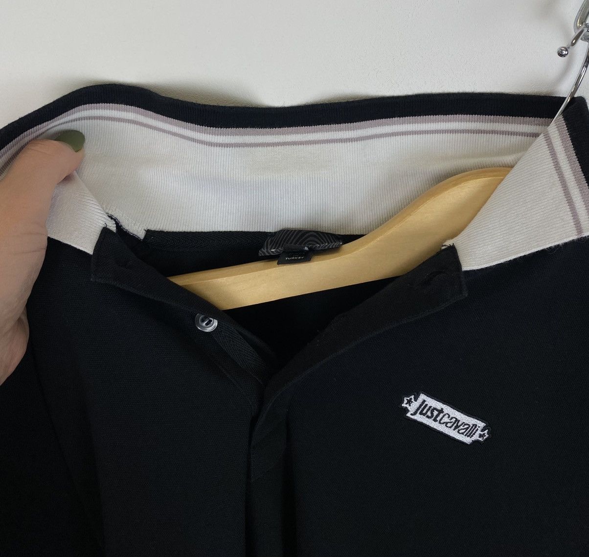 Just Cavalli Just Cavalli Polo Buttons Shirt Men’s M Black Short Sleeve Size US M / EU 48-50 / 2 - 11 Thumbnail