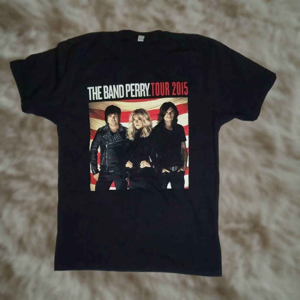 Next Level VINTAGE The Band Perry Tour Concert Black Graphic Short Sleeve T Shirt Size Small Size US S / EU 44-46 / 1 - 1 Thumbnail
