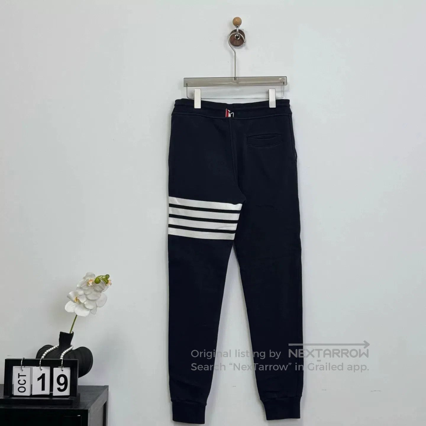 Thom Browne Thom Browne Navy Stripe Trousers Size 1. Size US 26 / EU 42 - 2 Thumbnail