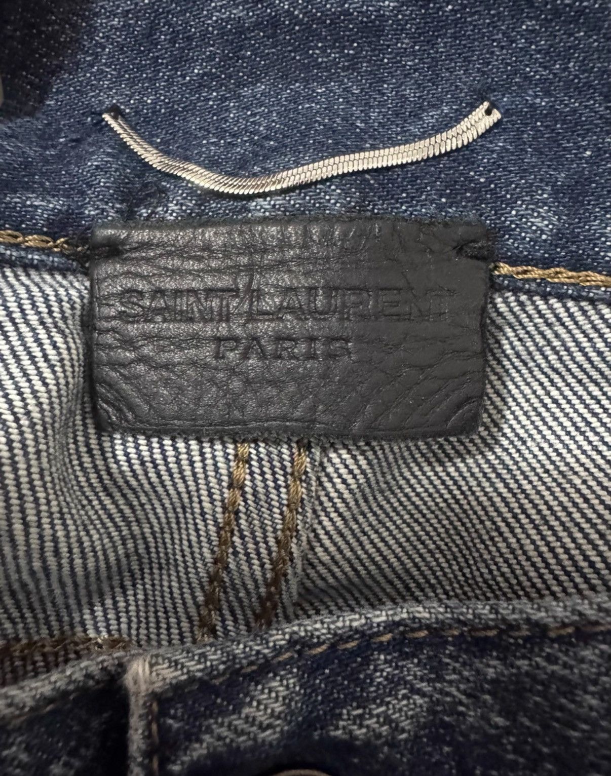 Saint Laurent Paris SLP 20SS "Claw Mark" Distressed Frayed Hem Denim Jeans Size US 32 / EU 48 - 6 Thumbnail