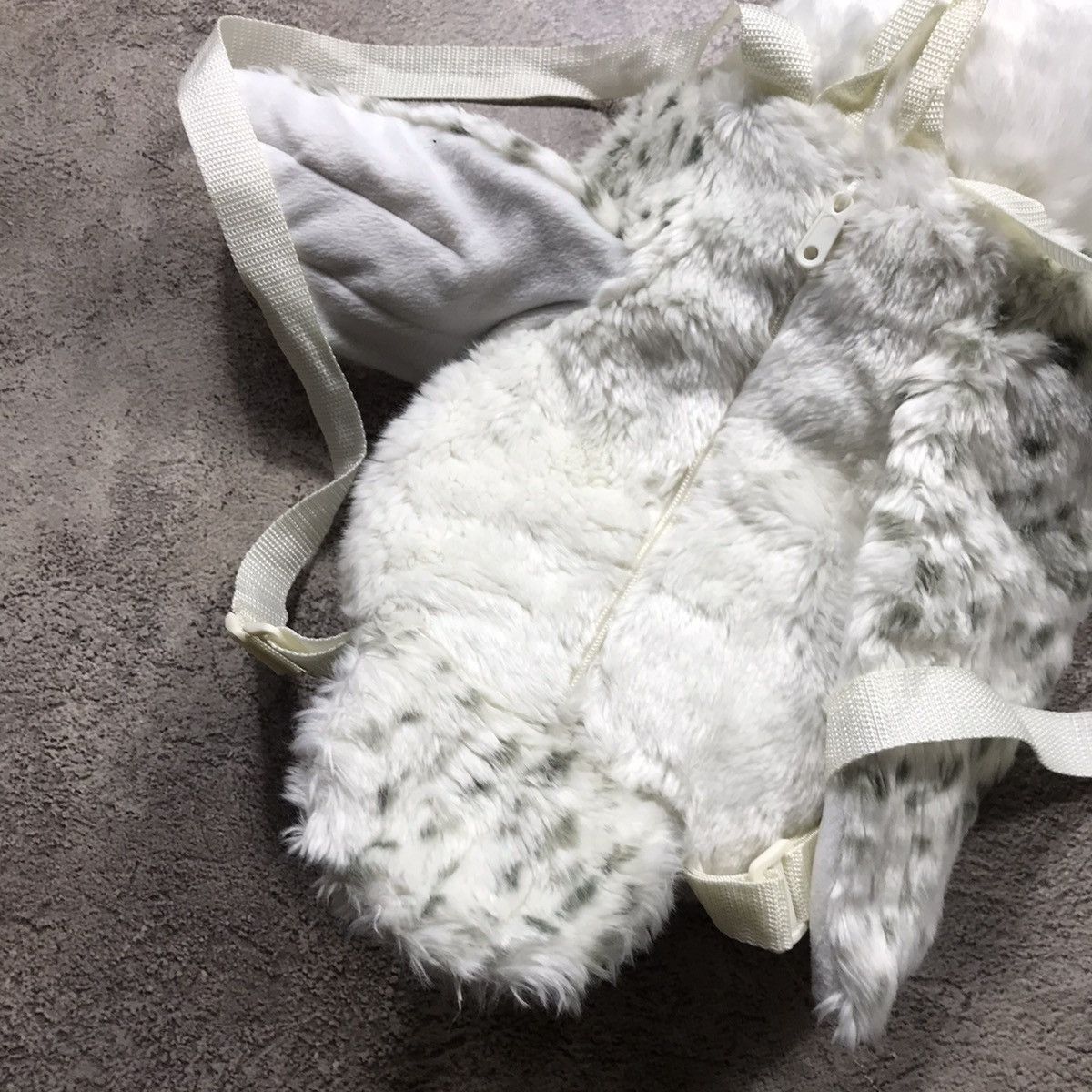 Vintage Vintage Y2K Owl Plush Backpack Baggy Streetwear Soft Toy OS Size ONE SIZE - 7 Thumbnail