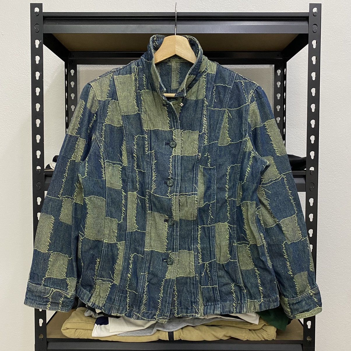 Japanese Brand × Jean × Vintage Vintage Jacket Jeans Japanese Brand Style Patchwork Size US S / EU 44-46 / 1 - 1 Thumbnail