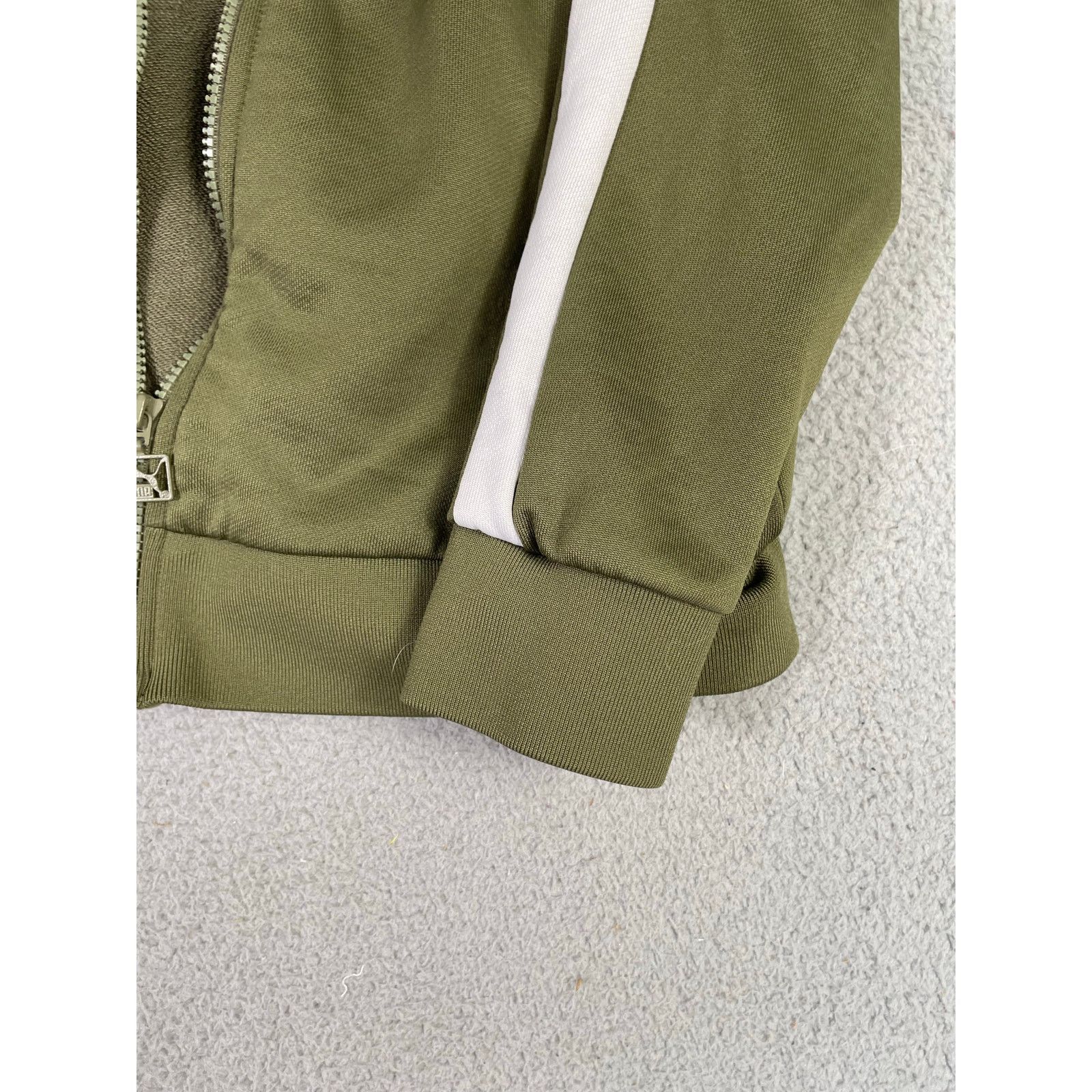 Puma Puma Women's Olive Green Track Jacket Size Small Size S / US 4 / IT 40 - 12 Thumbnail