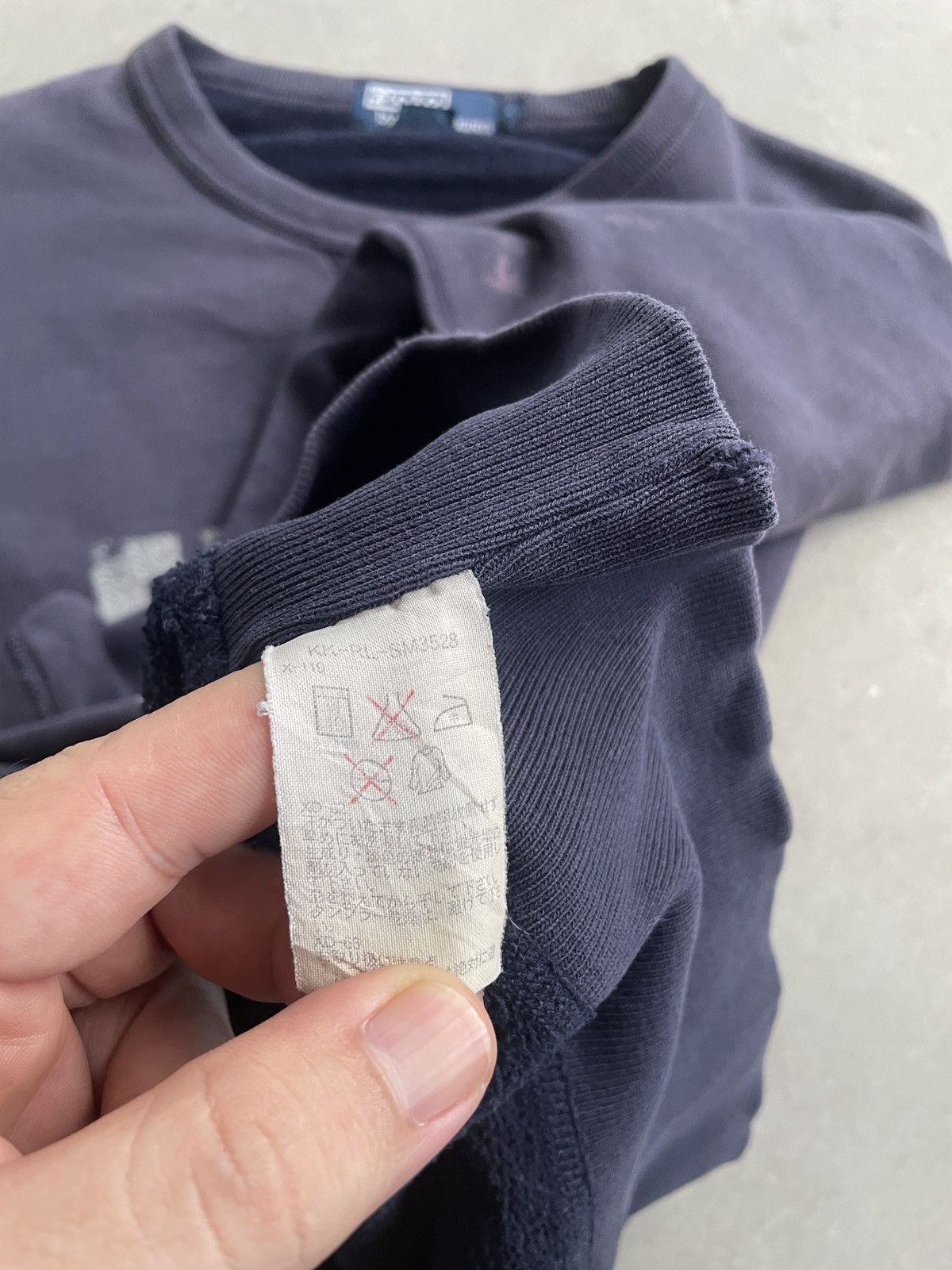 Polo Ralph Lauren × Ralph Lauren VINTAGE POLO RALPH LAUREN 67 DISTRESSED SWEATSHIRT Size US M / EU 48-50 / 2 - 6 Thumbnail