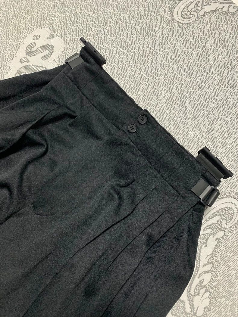 Yohji Yamamoto Y3 adidas yohji yamamoto Wideleg pants with detachable stra Size US 30 / EU 46 - 4 Thumbnail