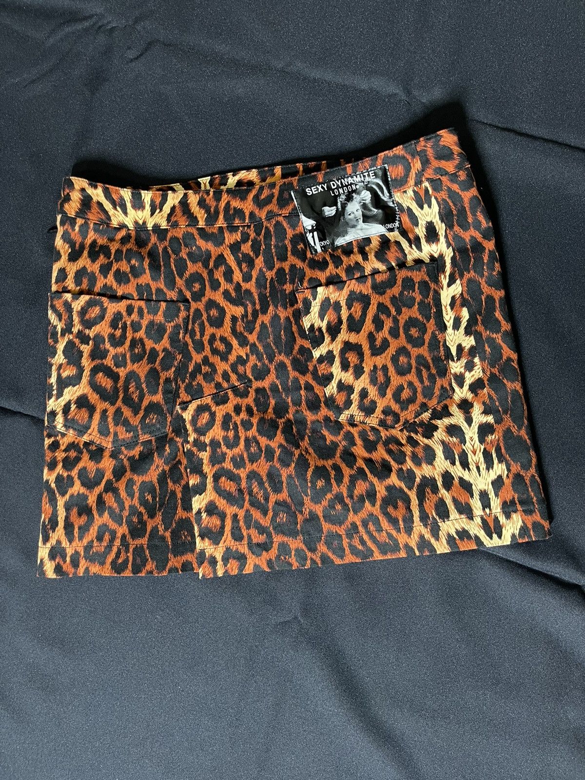 Band Tees × Seditionaries Sexy Dynamite Mini Skirt Size 28" / US 6 / IT 42 - 3 Thumbnail