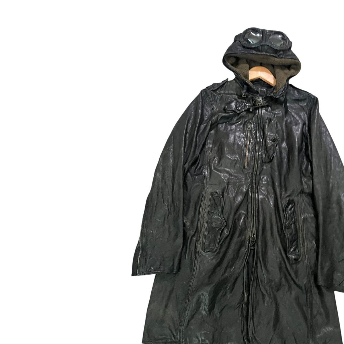 Share Spirit Homme Share spirit leather goggles jacket Size US M / EU 48-50 / 2 - 10 Thumbnail