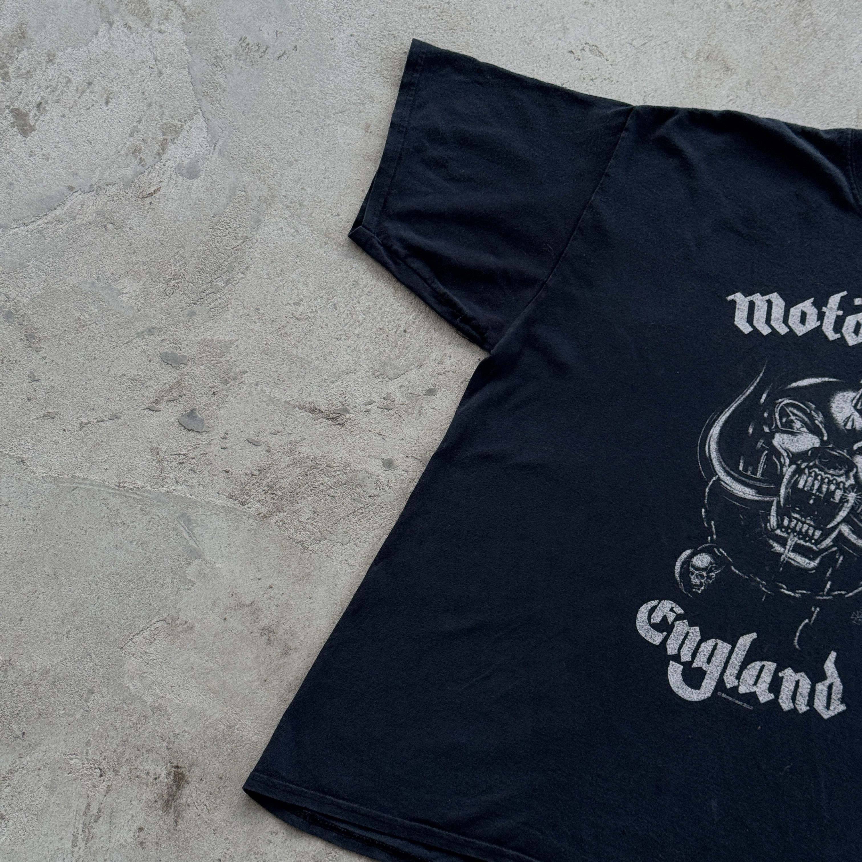 Band Tees Motorhead England Band Tee Gildan Heavy Cotton Black Size XL Size US XL / EU 56 / 4 - 4 Thumbnail