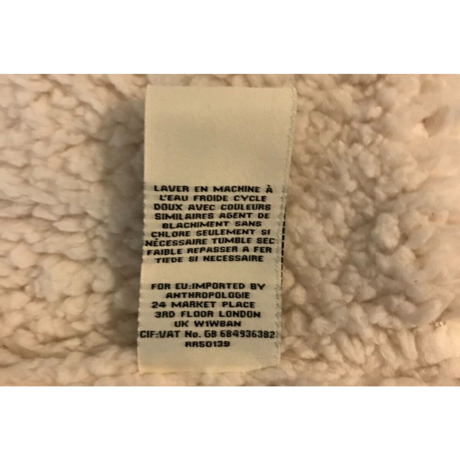 Anthropologie Anthropologie Marrakech Cream/Ivory Fleece Lined Vest Size M / US 6-8 / IT 42-44 - 10 Thumbnail
