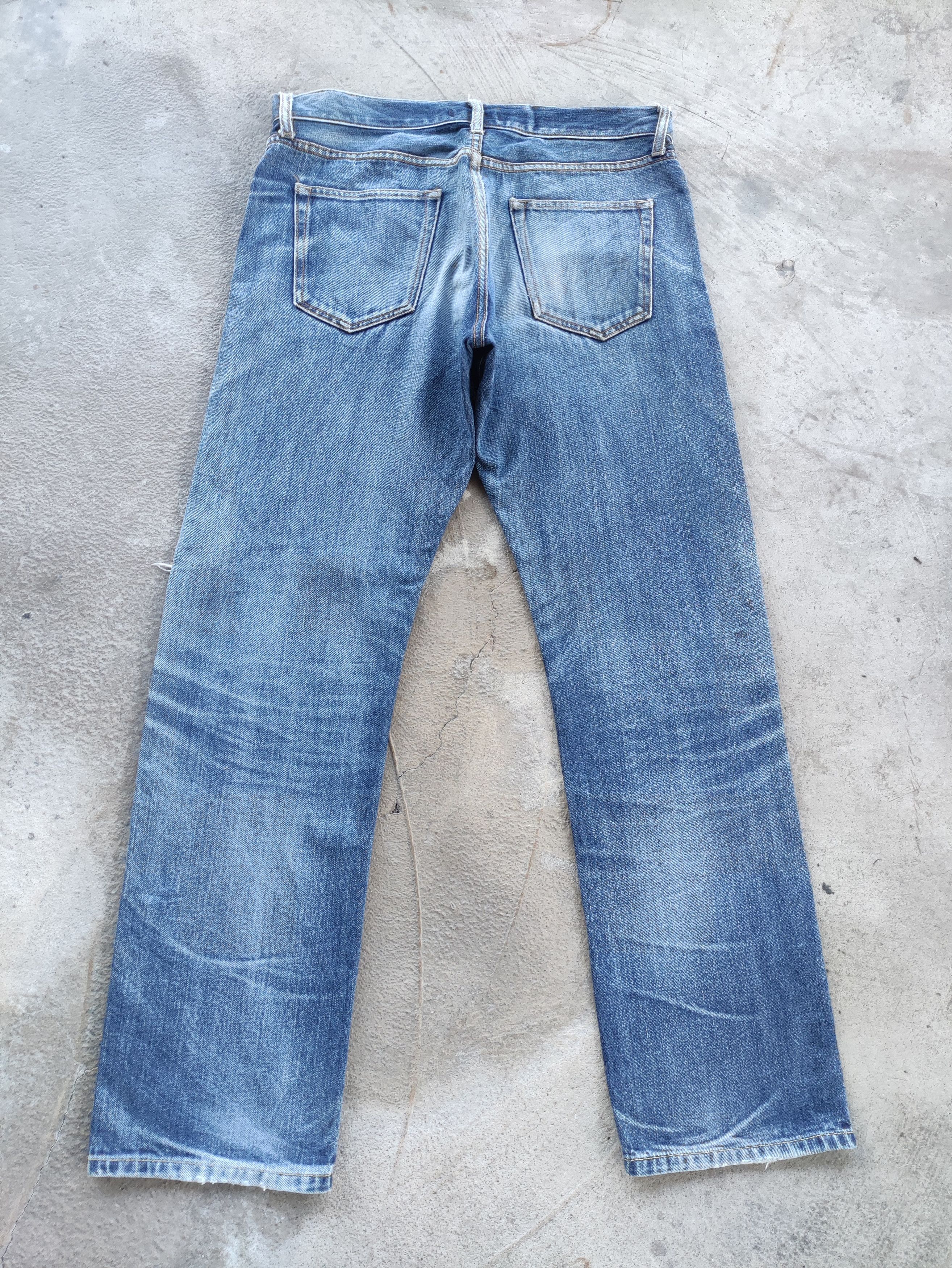 Japanese Brand Vintage Japanese Jean Distressed Faded Denim Size US 36 / EU 52 - 8 Thumbnail