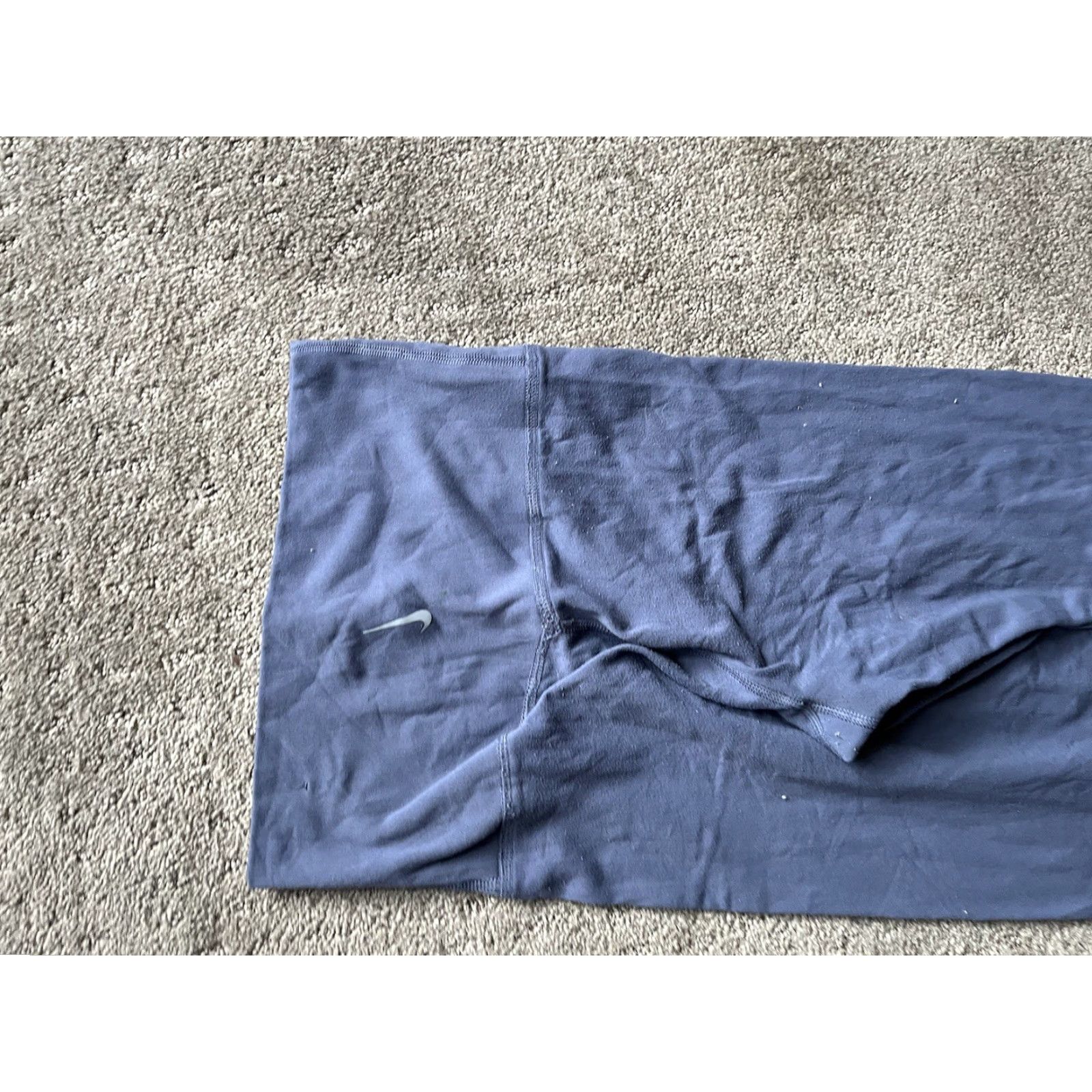 Nike Nike Leggings XS Blue All In Crop Tight Yoga Gym Womens Size 26" / US 2 / IT 38 - 2 Thumbnail
