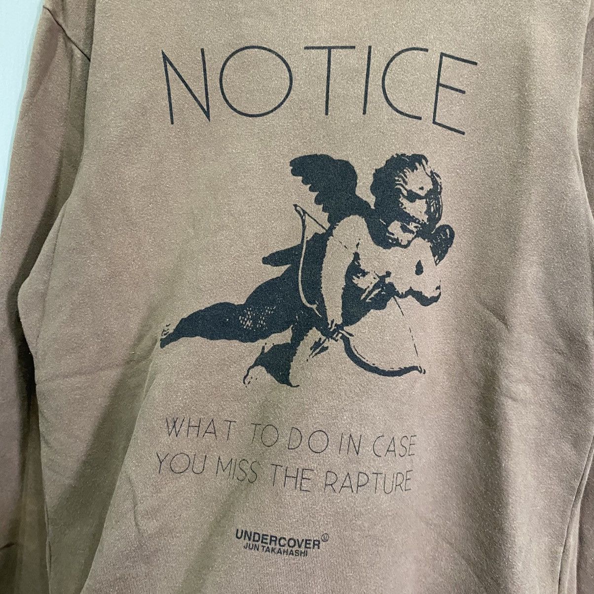 Undercover Undercover AW17 "Notice" Rapture Angel Crewneck Sweatshirt Size US S / EU 44-46 / 1 - 5 Thumbnail