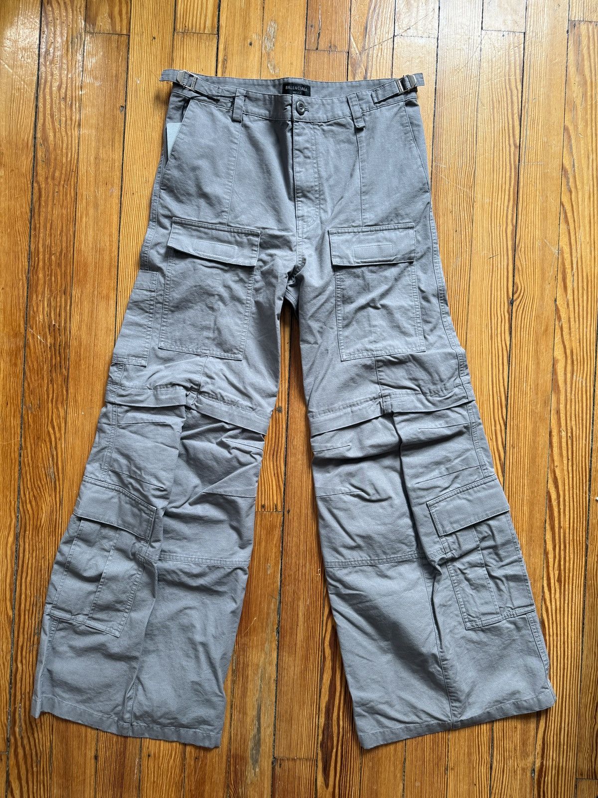 Balenciaga Flared Ripstop Convertible Cargos Size US 28 / EU 44 - 2 Thumbnail