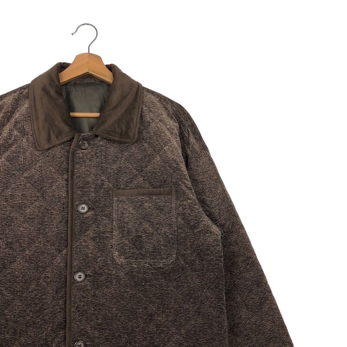 Designer × Japanese Brand × Vintage 📌Vintage Button Quilted Jacket Barbe Rini Issey Miyake Size US M / EU 48-50 / 2 - 7 Thumbnail