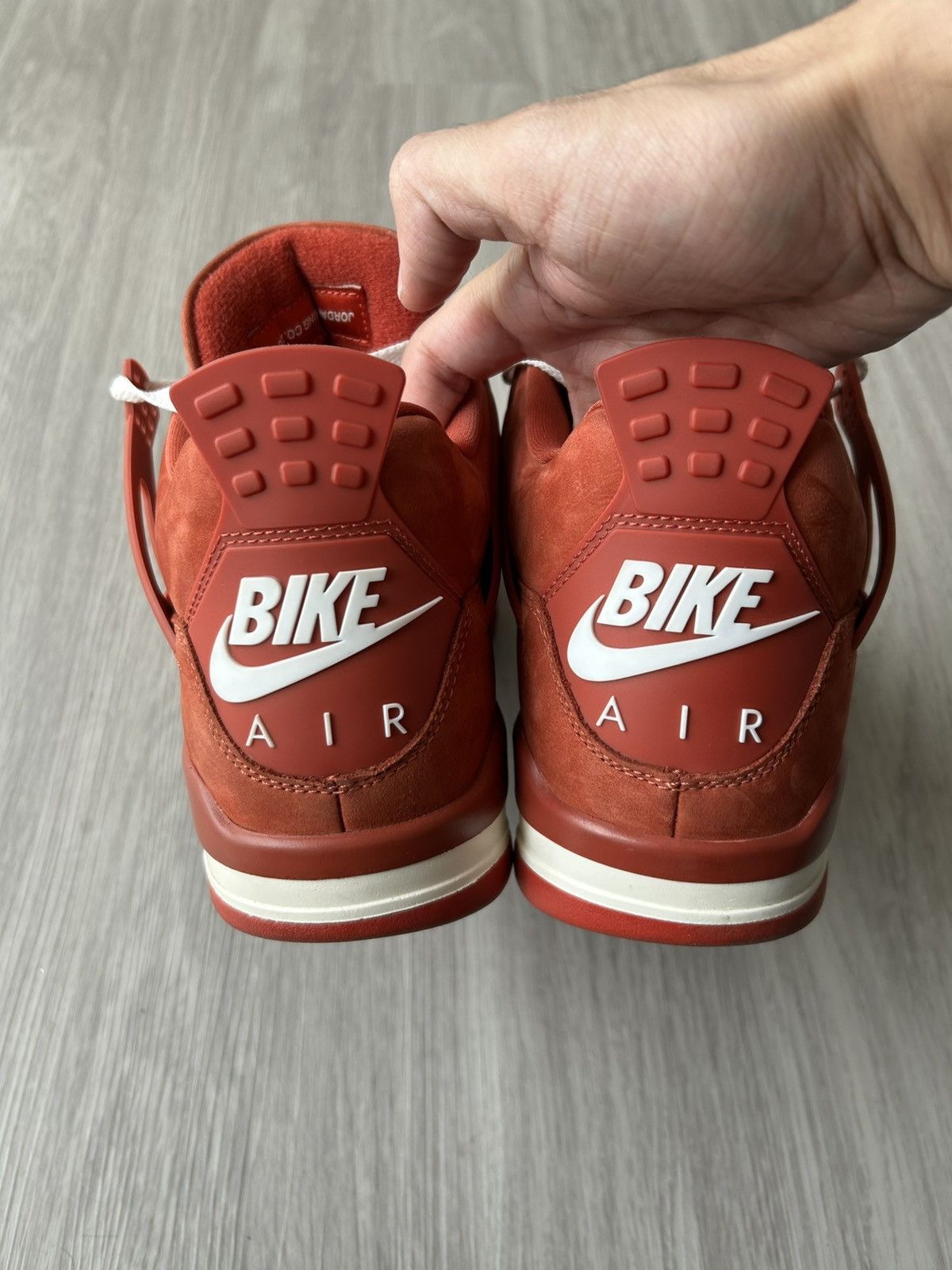 Nike Nigel Sylvester x Air Jordan Retro 4 Brick By Brick Size 9.5 Size US 9.5 / EU 42-43 - 5 Thumbnail