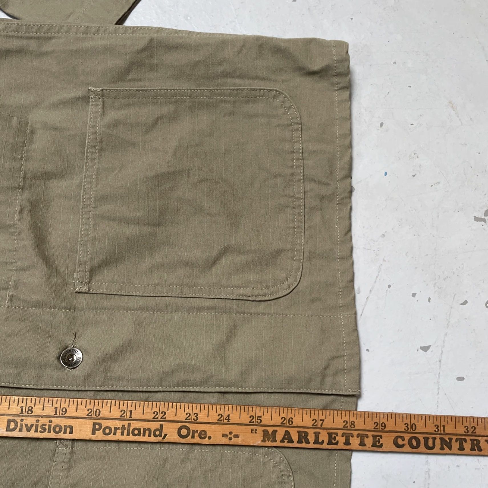 Engineered Garments Engineered Garments Jacket WorkADay Ripstop Made USA Military Jacket S Womens Mens Size US S / EU 44-46 / 1 - 6 Thumbnail