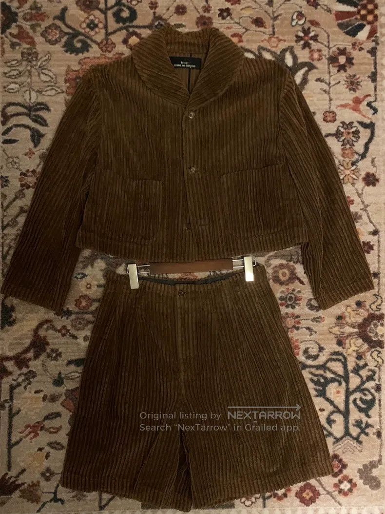 Comme des Garcons Comme Des Garcons size M Corduroy Short Set Size 23" - 1 Thumbnail