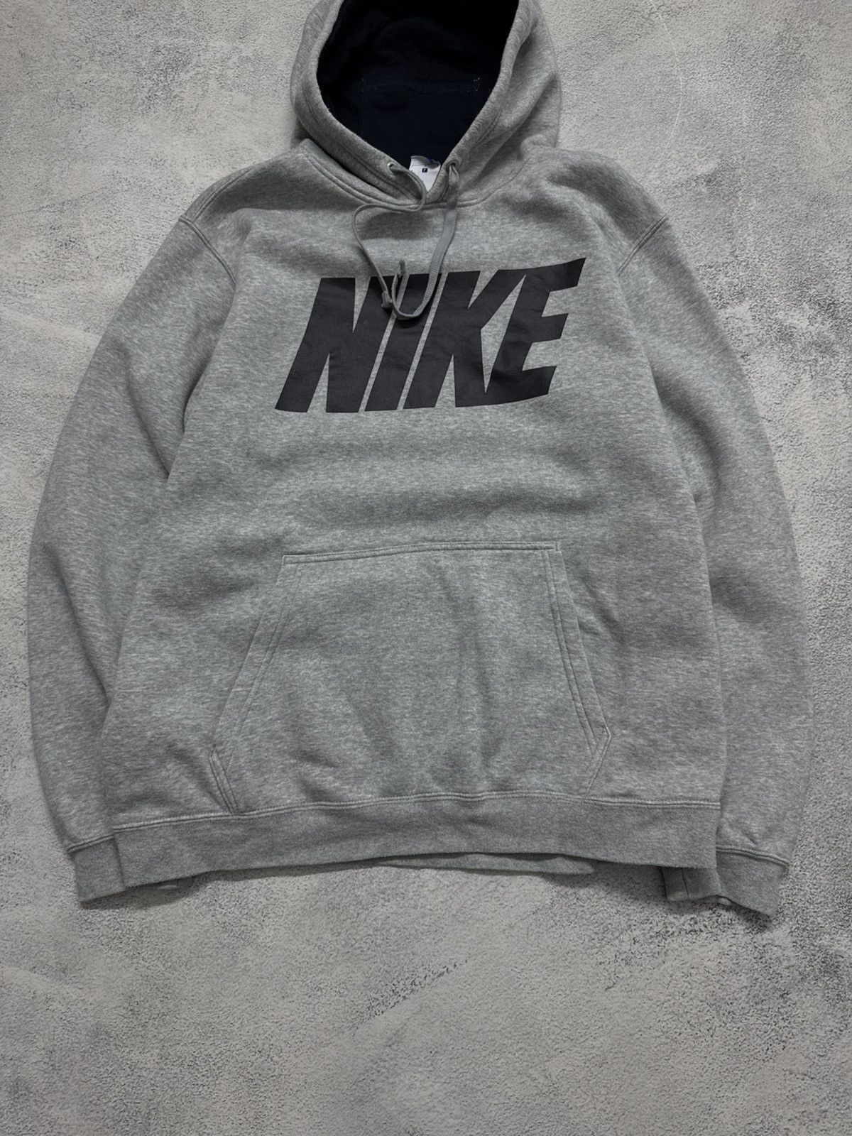 Nike Vintage Y2k Nike Spell Out Big Logo Hoodie 00’s Size US L / EU 52-54 / 3 - 6 Thumbnail