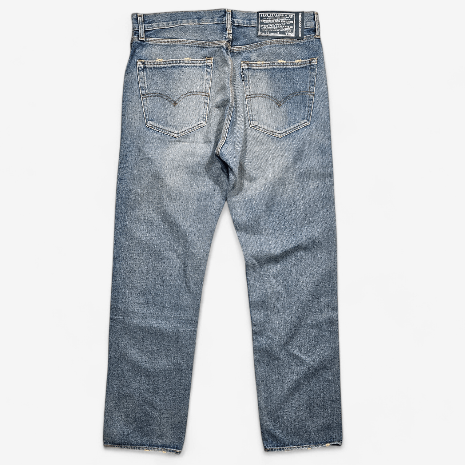 Levi's × Reese Cooper New Levi's x Reese Cooper Straight Fit Jeans Denim W36L34 Size US 36 / EU 52 - 5 Thumbnail
