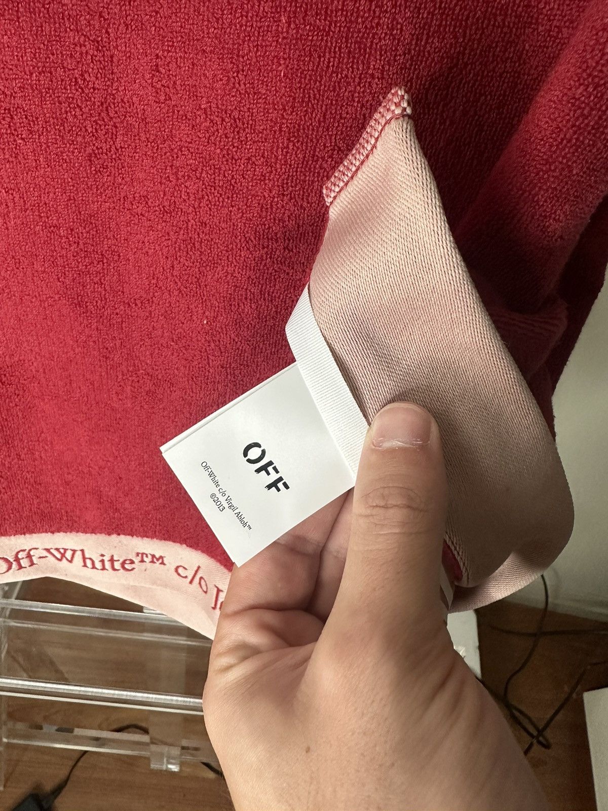 Off-White Off White x Jondal Beach Towel Size ONE SIZE - 6 Thumbnail
