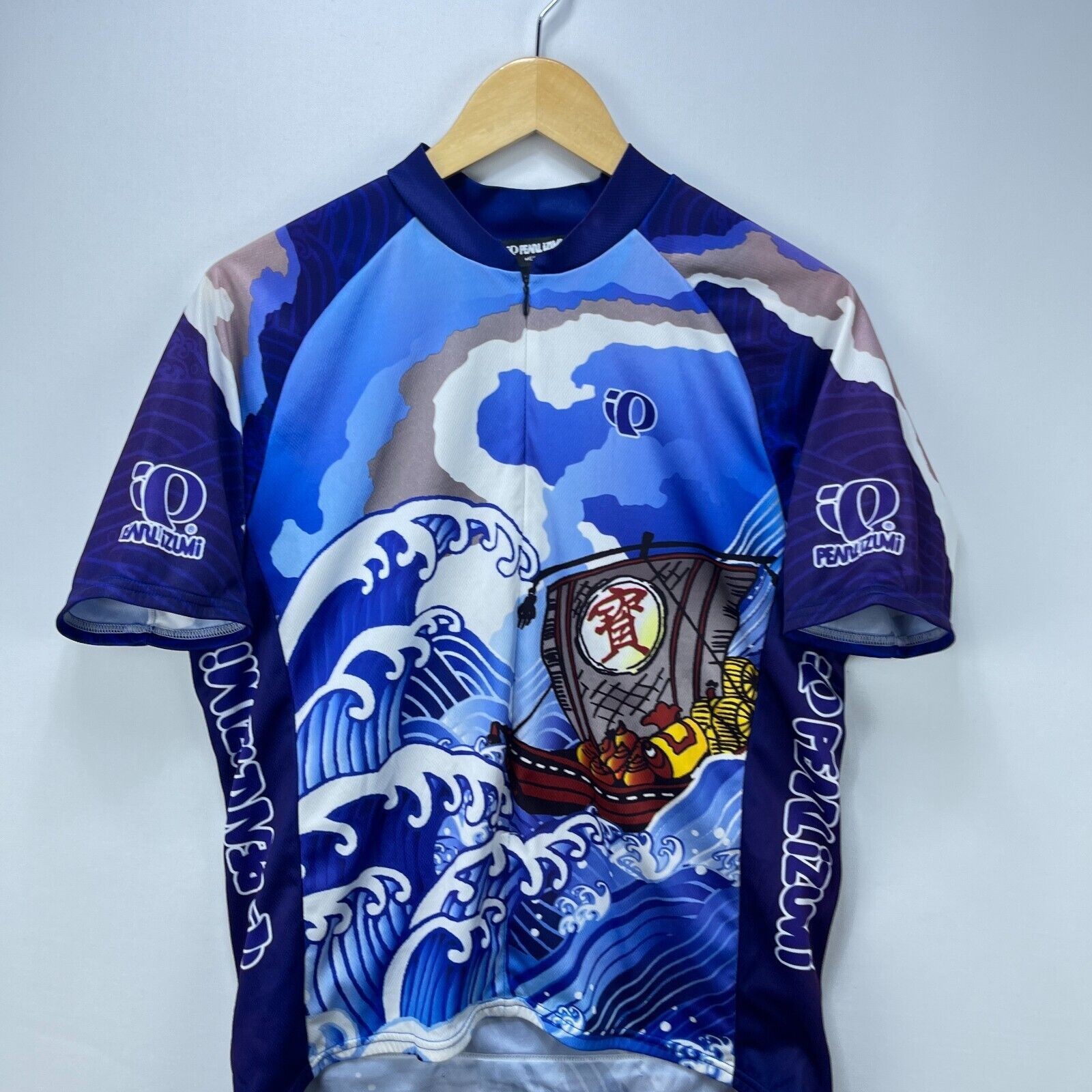 PEARL iZUMi × Vintage Vintage Pearl Izumi Cycling Jersey Medium Cyclist Japanese Size US M / EU 48-50 / 2 - 2 Thumbnail