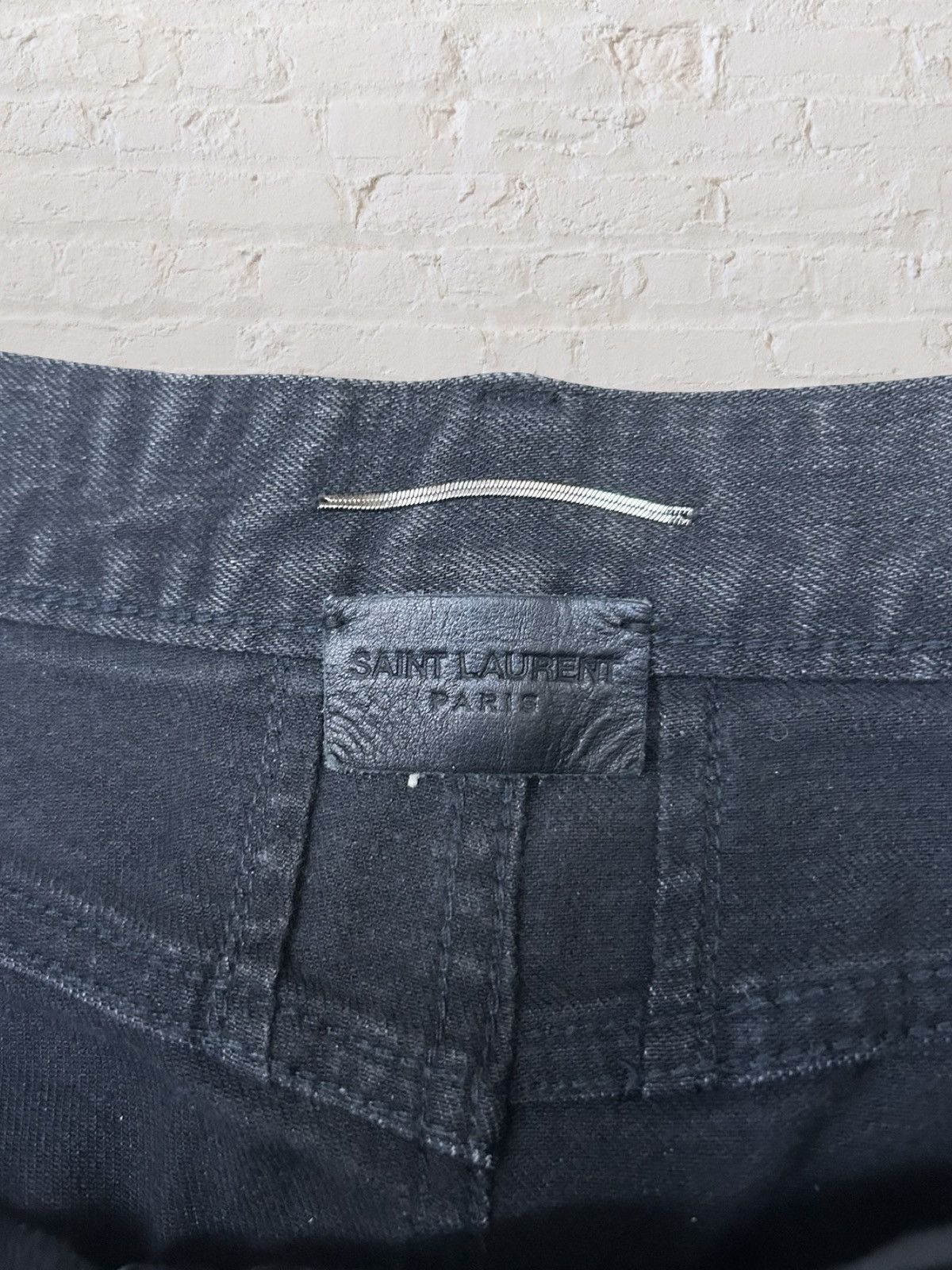 Saint Laurent Paris Saint Laurent Paris 2014AW Hedi Slimane Skinny Denim Size US 29 - 8 Thumbnail