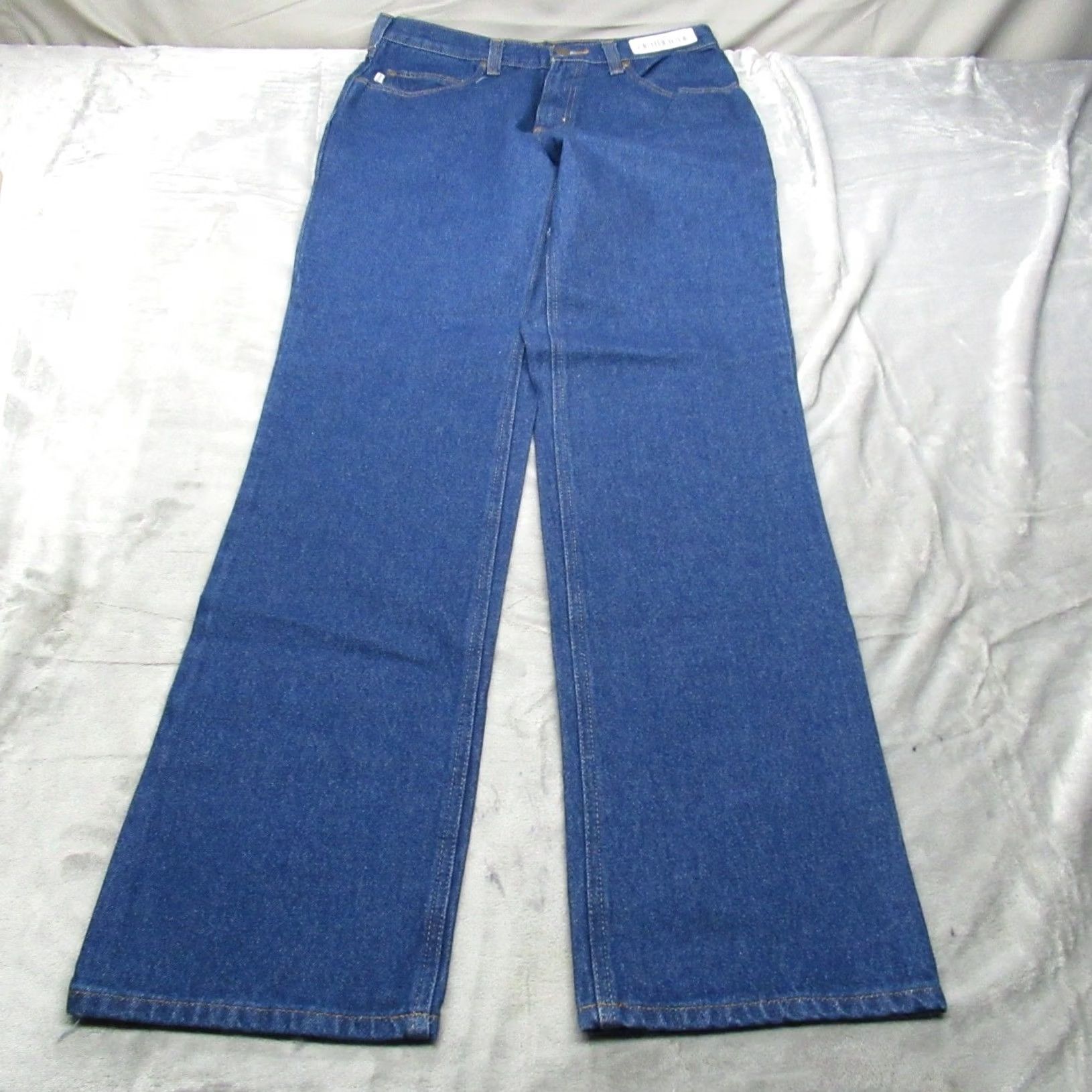 Carhartt Carhartt Jeans Men 32x36 Denim Relaxed Bootcut 5-Pocket solid Blue Cotton Heavy New Size US 32 / EU 48 - 2 Thumbnail